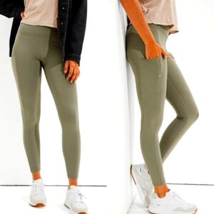 American Eagle Olive Green Workout leggings